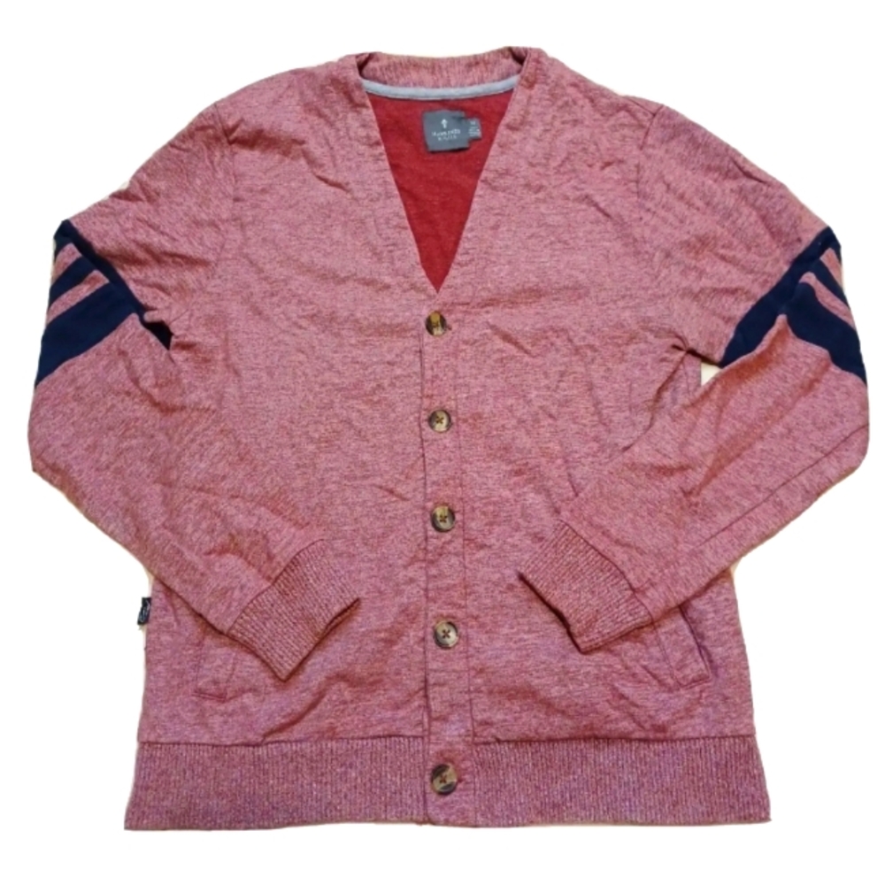 Hawkings McGill Cardigan Sweater Button Up Size Medium M Mens